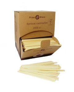 Primo Bravo bamboe roerstaafjes 11cm (2000 st)