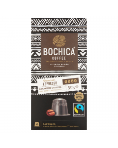 Bochica Coffee Premium Espresso 10 Stuks 50 g