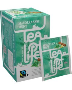 Tea of Life Moroccan Mint, fairtrade 1,5gr (100 zakjes)