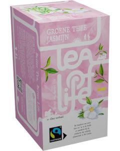 Tea of Life Green Tea Jasmine, fairtrade 1,5gr (100 zakjes)