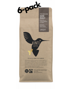 Kinti Coffee Dark Roast Fairtrade 6x1kg