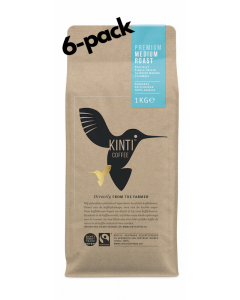 Kinti Coffee Medium Roast Fairtrade 6x1kg