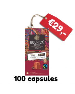 Bochica Coffee Premium Lungo 100 Stuks 50 g