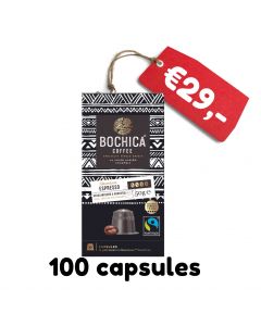 Bochica Coffee Premium Espresso 100 Stuks 50 g