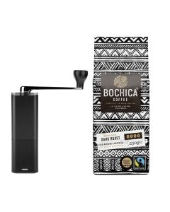 Bochica Dark Roast 250g & Hario Prism Zwart Bonenmaler