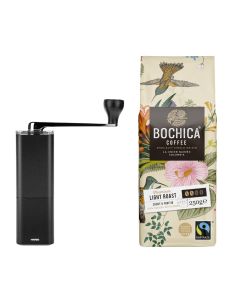 Bochica Light Roast 250g & Hario Prism Zwart Bonenmaler