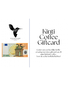 Kinti Coffee Giftcard 25 EUR