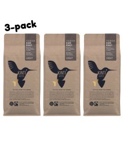 Kinti Coffee Dark Roast Fairtrade 3x1kg Filter