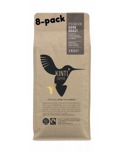 Kinti Coffee Dark Roast Fairtrade 8x1kg