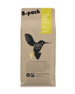 Kinti Coffee Light Roast Fairtrade 8x1kg