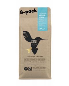 Kinti Coffee Medium Roast Fairtrade 8x1kg